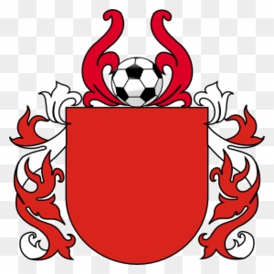 Soccer Clipart Shield - Soccer Logo Blank Red