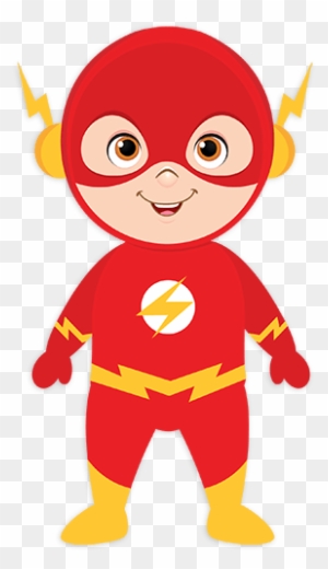 Heroes Y Heroinas Dibujos - Flash Superhero Clipart