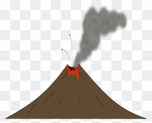 Brown Volcano Clip Art - Le Petit Prince Volcano