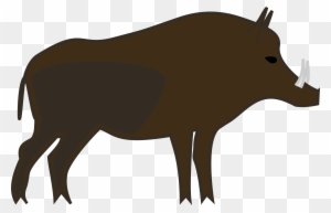 Wild Boar Clipart - Wild Boar Clipart Transparent
