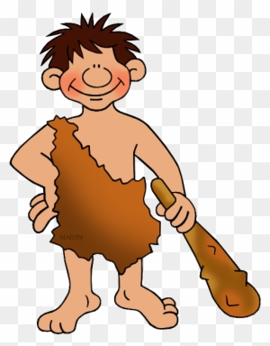 Ancient Man Clipart - Early Man Animated