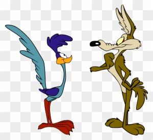 Roadrunner And Coyote - Road Runner And Wiley Coyote