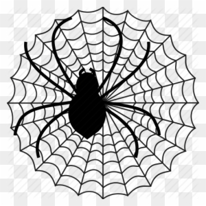 Spider Web Icon - Spider Web Clip Art