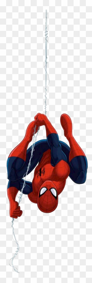 Spider - Ultimate Spider Man Upside Down