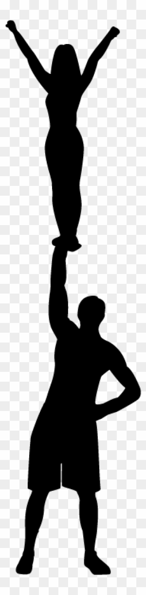 Cheerleader Silhouette Clip Art, Transparent PNG Clipart Images Free  Download - ClipartMax