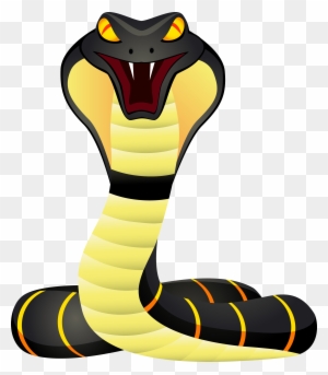 Cute Snake Png Image - Wallmonkeys Wall Decals Wallmonkeys King Cobra Peel