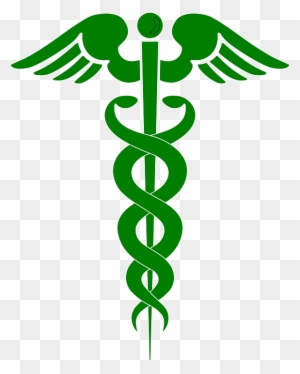 Pharmacy Doctor Health Symbol Green Snake Worm - Medusa Symbol Greek Mythology
