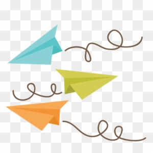 15 Paper Airplane Clip Art Free Cliparts That You Can - Paper Airplane Flying Png