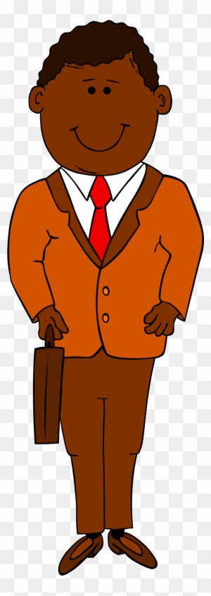 Big Image - Cartoon Man In Suit