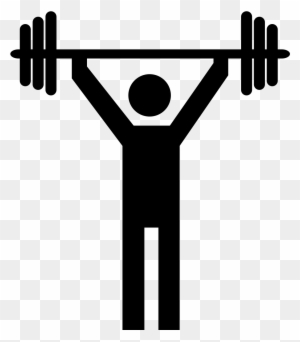 Weight Training Olympic Weightlifting Physical Exercise - Weight Lifting Clip Art