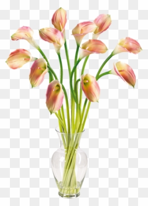 Embracing Beauty @ Thedesignerchik - Calla Lilly Liquid Illusion Silk Flower Arrangement