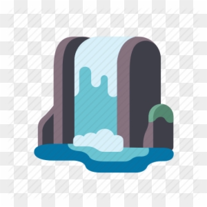 Waterfall Clipart Scenary - Waterfall Icon Png