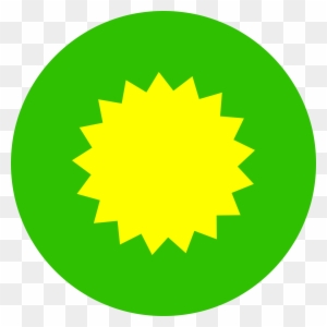 Circle Clipart Green Circle - Yellow And Green Circle Logo