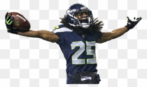 Richard Sherman Autographed Signed Framed 20x30 Canvas