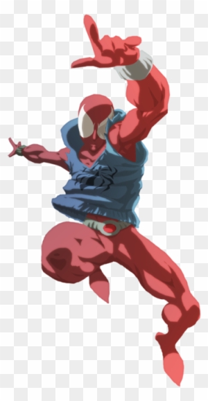 Spectacular Spider Man Scarlet Spider - Spider Man Scarlet Suit