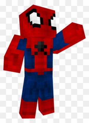 Undefined - Spectacular Spider Man Minecraft Skin - Free Transparent PNG  Clipart Images Download