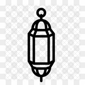 Lantern Icon - Ramadan Black Lantern Png