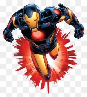 He Means This One - Iron Man Black Suit