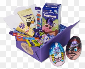 Perfect Kids Easter Hamper From Cadbury - Cadbury Dairy Milk Buttons Medium Egg - 4.5oz (128g)