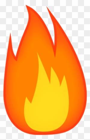 Emoji Fire Flame Clip Art - Fire Emoji - Free Transparent PNG Clipart