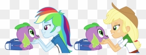Spike Gets All The Equestria Girls - Spike Get All Equestria Girl