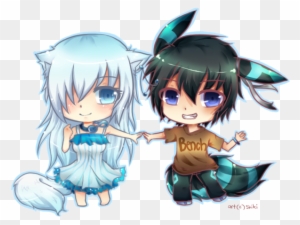 Source Cute Anime Boy And Girl Best Friends Free Transparent Png Clipart Images Download
