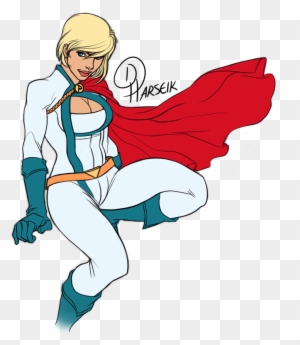 Power Girl Design Version I By Harseik - Comics