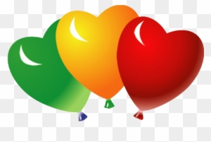 Heart Balloons Png Photo - Heart Shaped Balloons Png