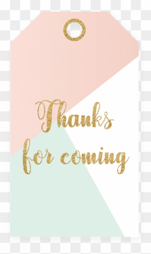 Baby Shower Thank You Tag Printable By Littlesizzle - Thank You Tag Png