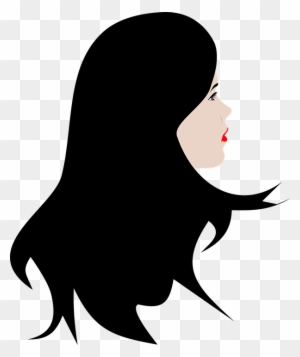 Back - Long Hair Clipart - Free Transparent PNG Clipart Images Download