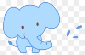 Cartoon Drawing Illustration - Cute Baby Elephant Cartoon - Free  Transparent PNG Clipart Images Download
