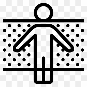 Airport Security Icon - Body Scan Icon