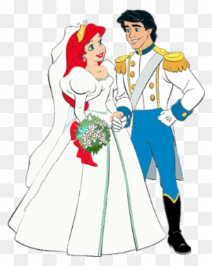 ariel wedding dress disney