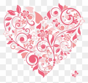 Pink Heart Pattern By Artbeautifulcloth Pink Heart - Pink Heart