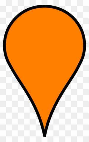 Google Maps Icon Orange