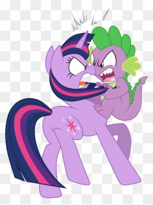 spike and fluttershy