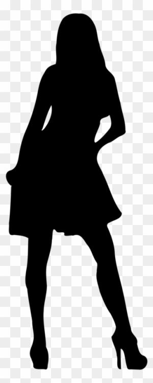 Woman Clip Art - Woman Silhouette Pdf