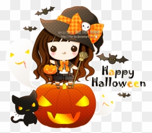 Kawaii Happy Halloween - Kawaii Little Witch Tote Bag, Adult Unisex, Natural