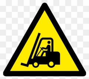Forklift Symbol - Hazard Symbol For Acid