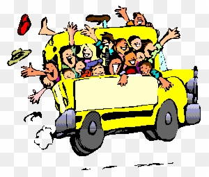 Church Bus Clip Art Road Trip - Party Bus Clip Art