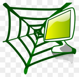 Computer, Green, Icon, Cartoon, Web, Theme, Apps - Web Design Clip Art
