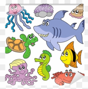 Sea Fishes And Animals Collection 2 Wall Mural • Pixers® - Animales De Agua Salada Animados - Free Transparent PNG Clipart Images Download Sea Fishes And Animals Collection 2 Wall Mural • Pixers® - Animales De Agua Salada Animados - Free Transparent PNG Clipart Images Download