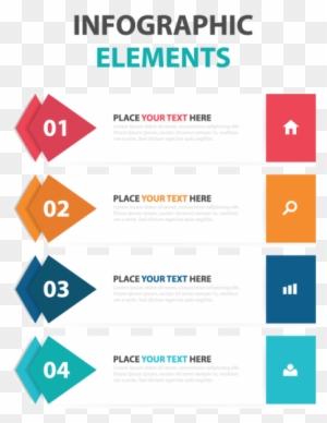 Abstract Colorful Triangle Business Infographics Elements, - Infographic