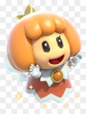 Orange Sprixie Princess - Super Mario 3d World Princess