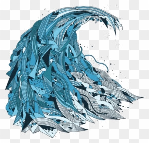 Waves Clipart - Graphic Wave Design