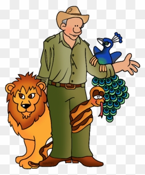 Brown Haired Boy Zoo Keeper - Cute Zoo Keeper Clipart - Free ... Girl Cartoon Zoo Keeper
