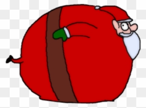 Funny Santa Claus Gif - Fat Santa Gif