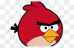 Cute Love Birds Clipart - Draw Red Bird From Angry Birds