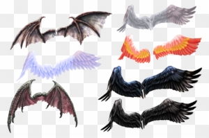 Ginjishi Wings Dl Link By Randomdraggon On Deviantart - Mmd Wings Dl