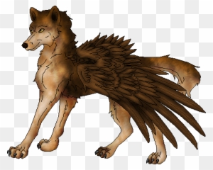 Anime Wolves With Wings Wallpaper Cool Free  Imágenes españoles